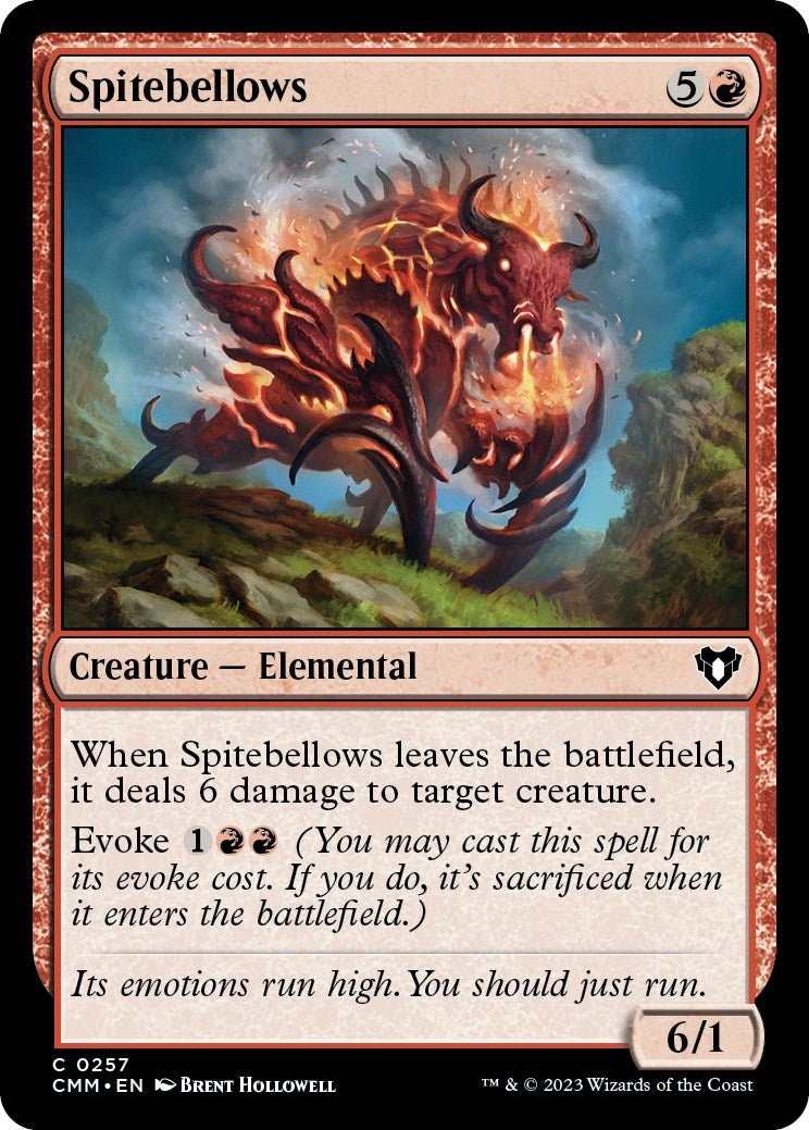 Image for Spitebellows (257) [Commander Masters] - Magic: The Gathering
