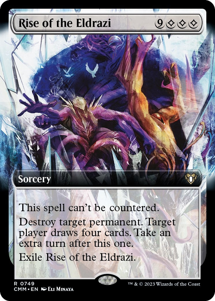Image for Rise of the Eldrazi (Extended Art) (749) [Commander Masters] - Magic: The Gathering