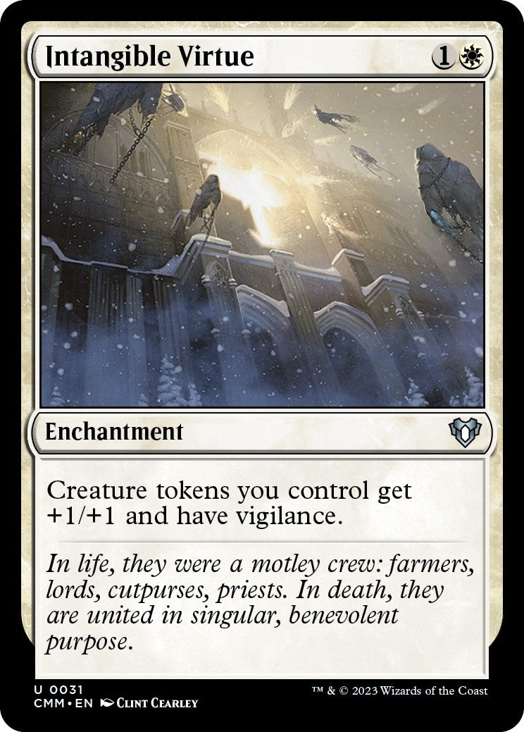 Image for Intangible Virtue (31) [Commander Masters] - Magic: The Gathering