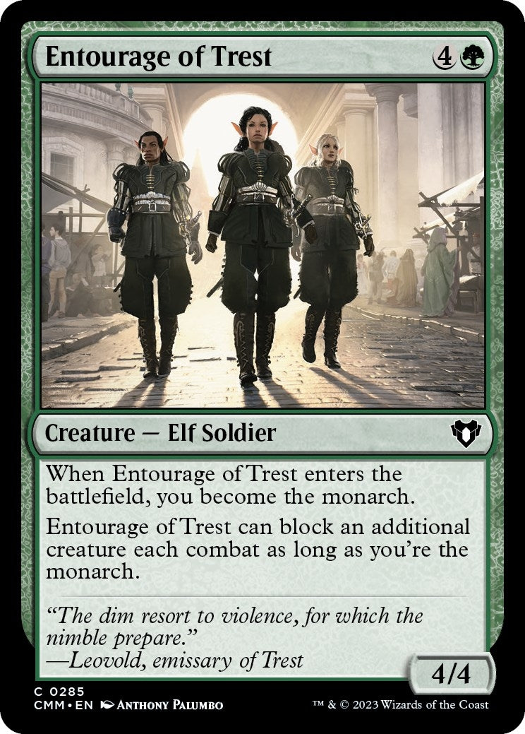 Entourage of Trest (285) [Commander Masters]