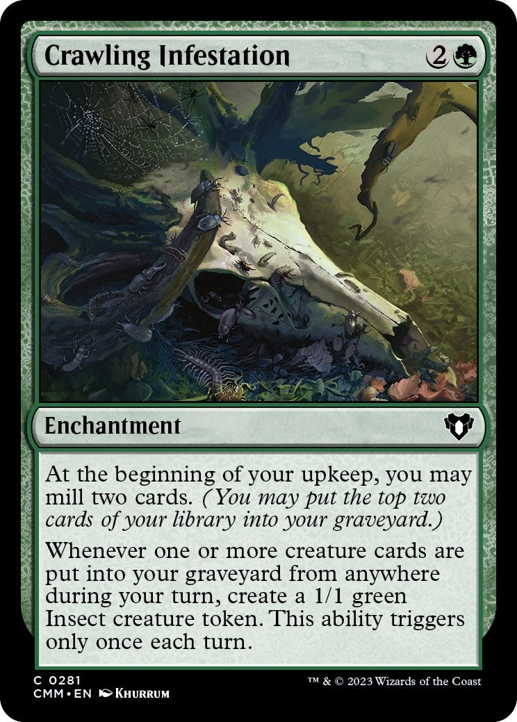 Image for Crawling Infestation (281) [Commander Masters] - Magic: The Gathering