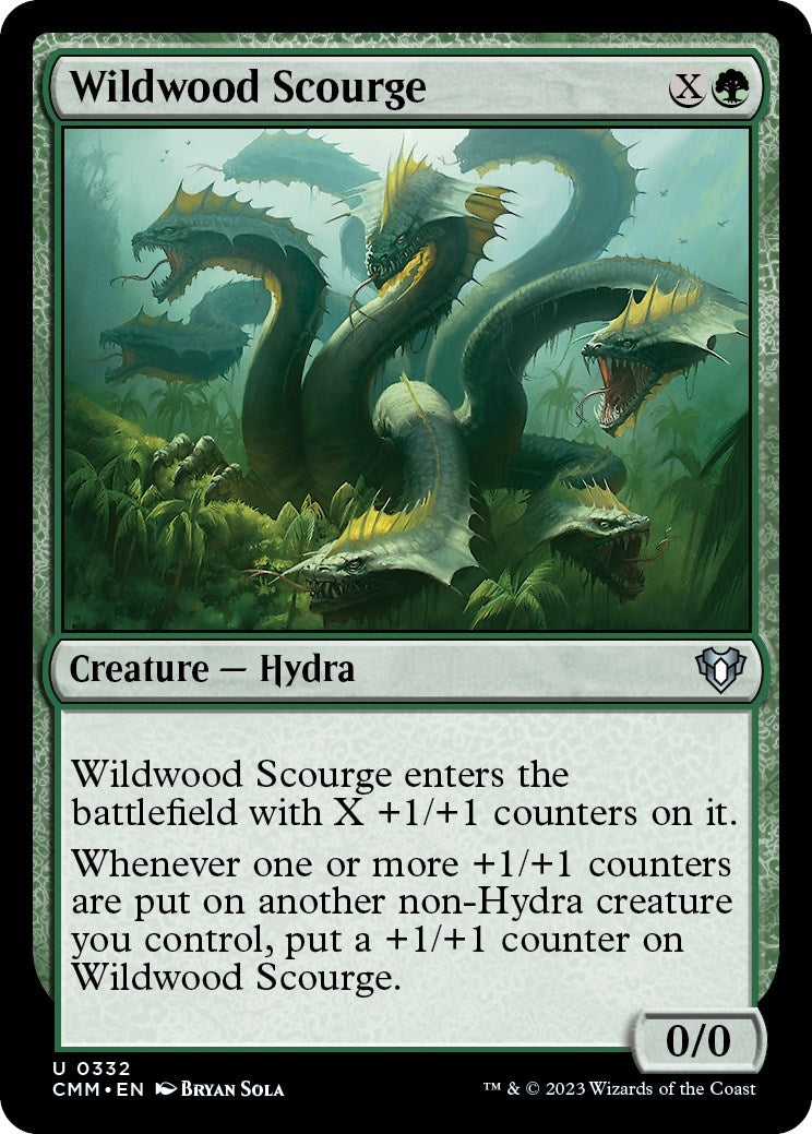 Image for Wildwood Scourge (332) [Commander Masters] - Magic: The Gathering