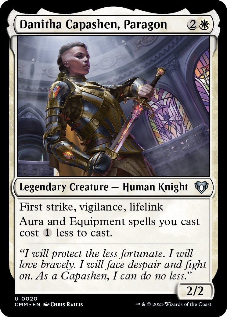 Image for Danitha Capashen, Paragon (20) [Commander Masters] - Magic: The Gathering