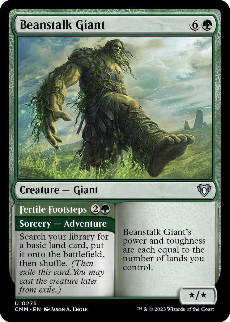 Image for Beanstalk Giant (275) [Commander Masters] - Magic: The Gathering