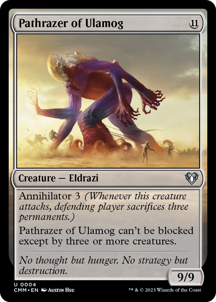 Image for Pathrazer of Ulamog (4) [Commander Masters] - Magic: The Gathering