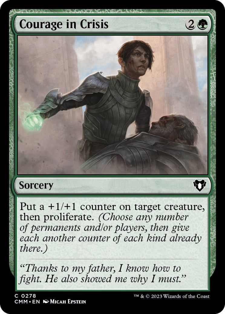 Image for Courage in Crisis (278) [Commander Masters] - Magic: The Gathering