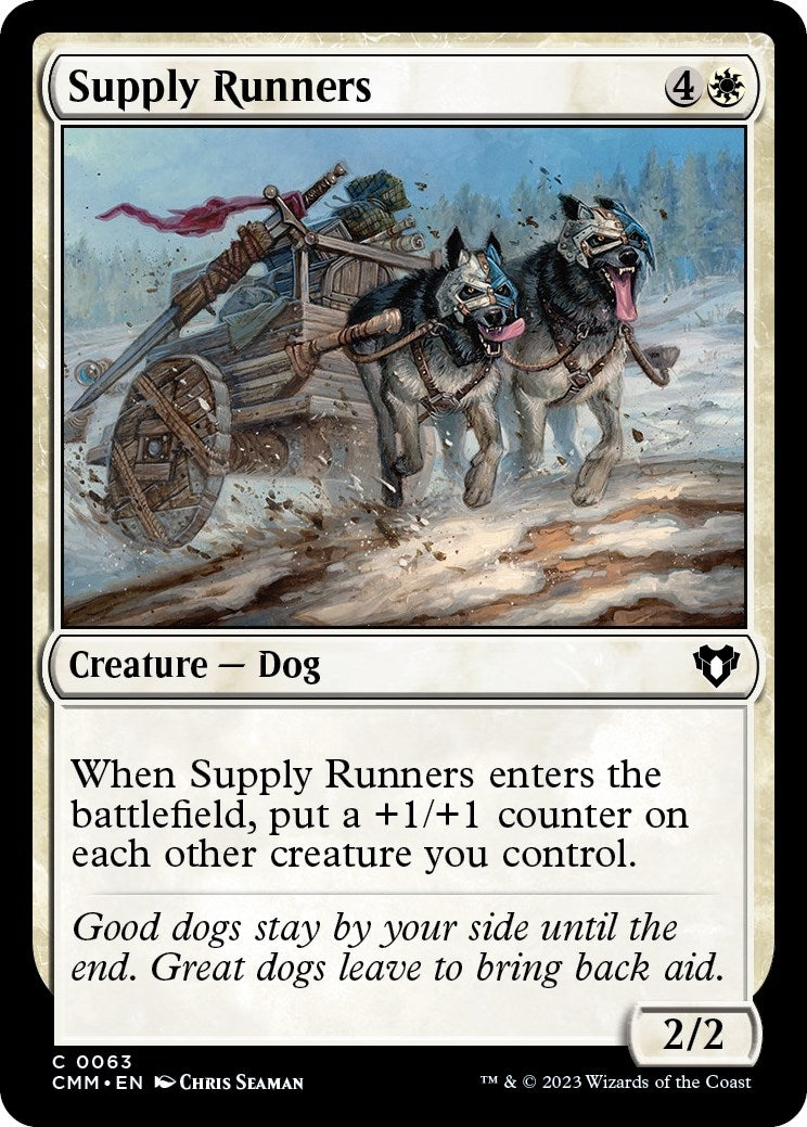 Image for Supply Runners (63) [Commander Masters] - Magic: The Gathering