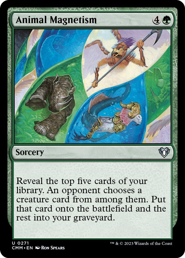Image for Animal Magnetism (271) [Commander Masters] - Magic: The Gathering