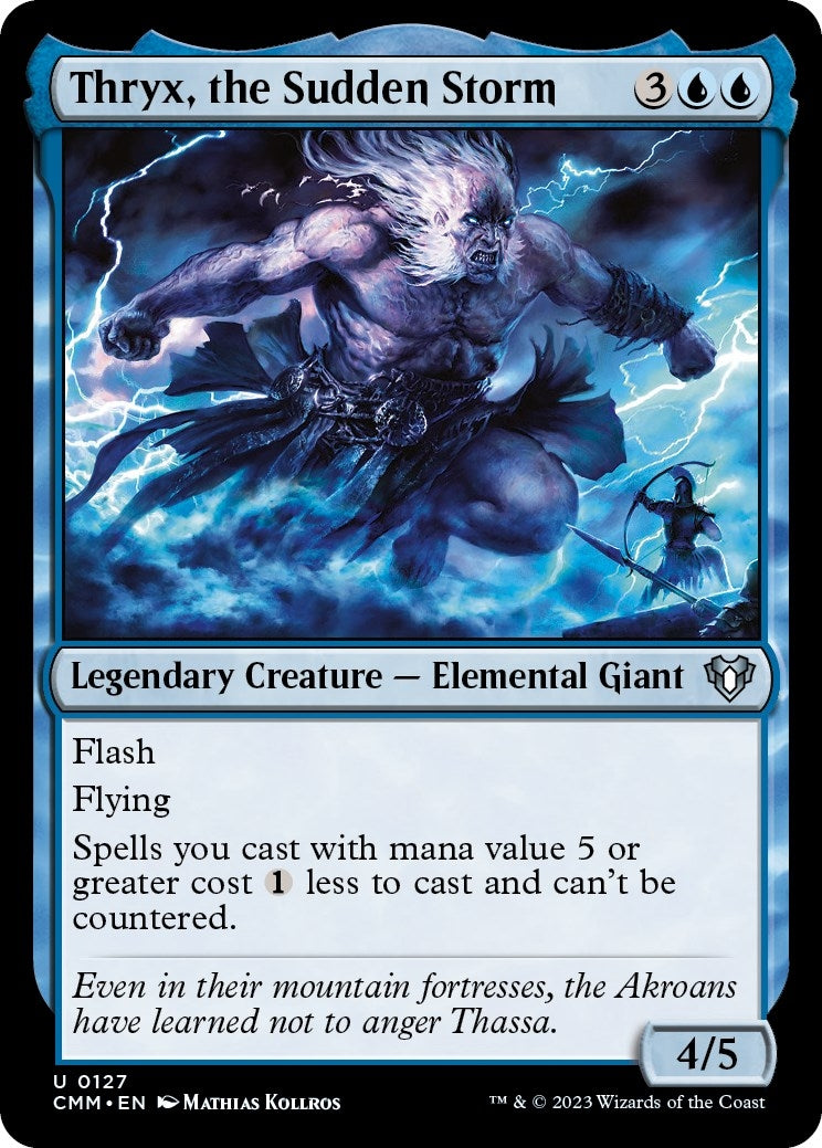 Image for Thryx, the Sudden Storm (127) [Commander Masters] - Magic: The Gathering