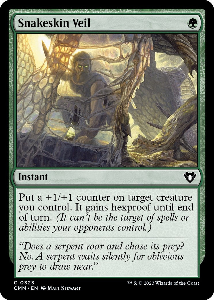 Image for Snakeskin Veil (323) [Commander Masters] - Magic: The Gathering