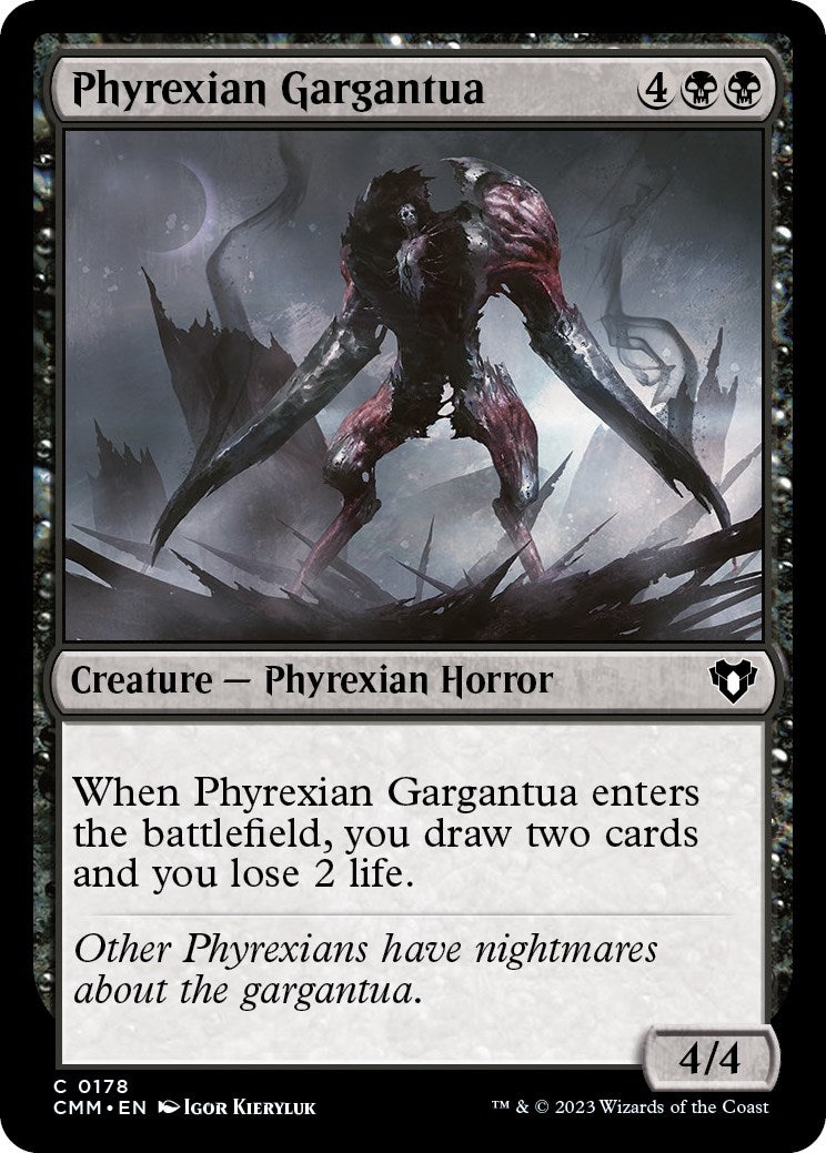 Image for Phyrexian Gargantua (178) [Commander Masters] - Magic: The Gathering
