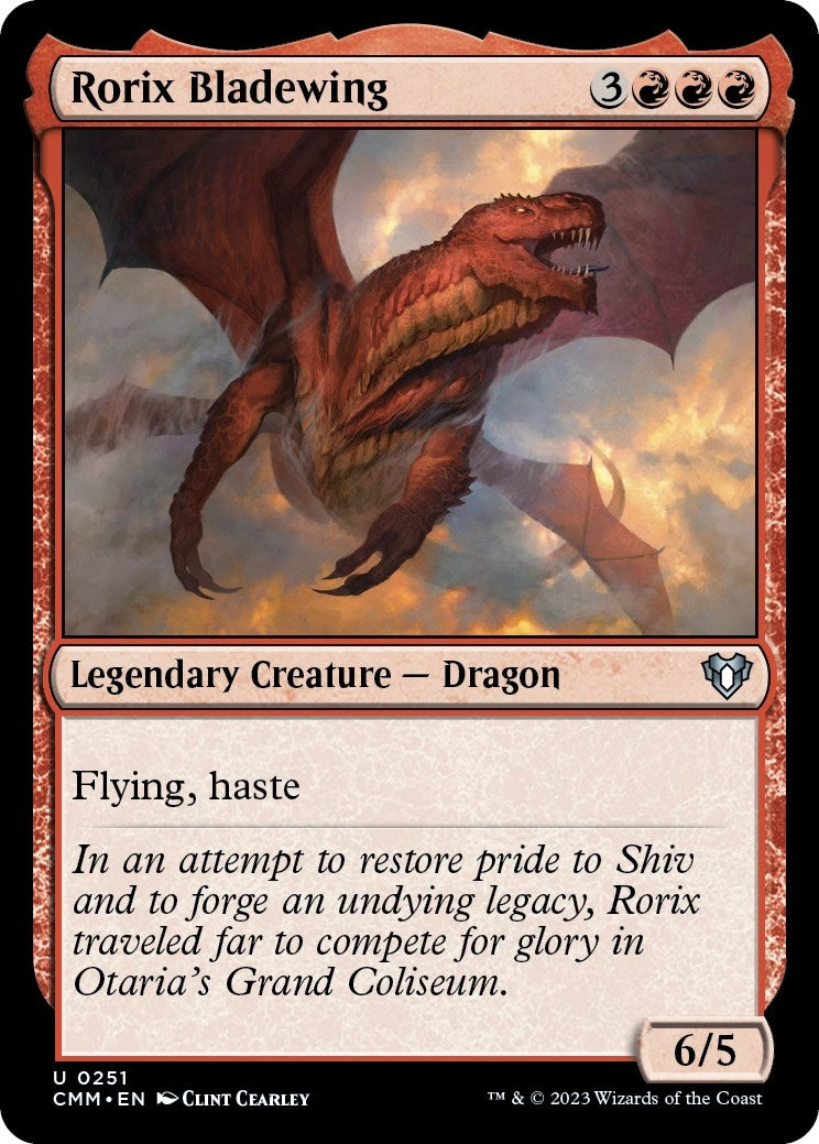 Image for Rorix Bladewing (251) [Commander Masters] - Magic: The Gathering