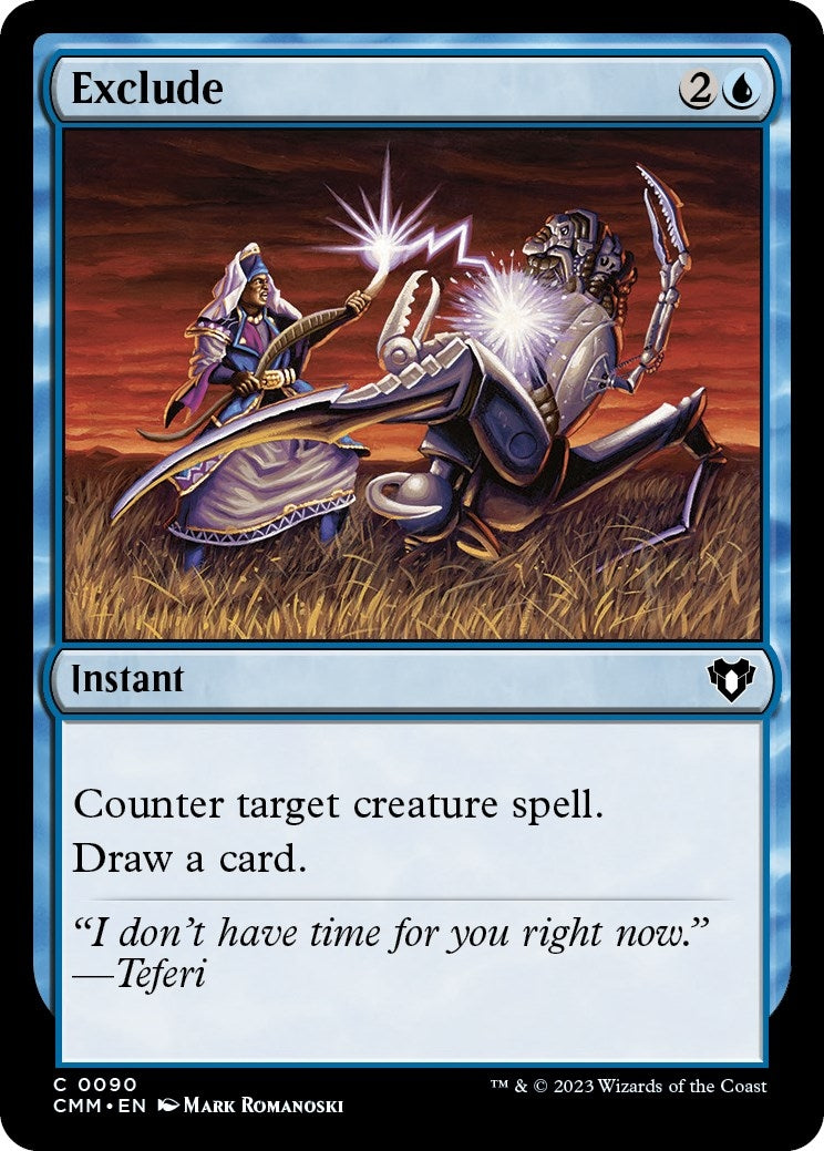Image for Exclude (90) [Commander Masters] - Magic: The Gathering
