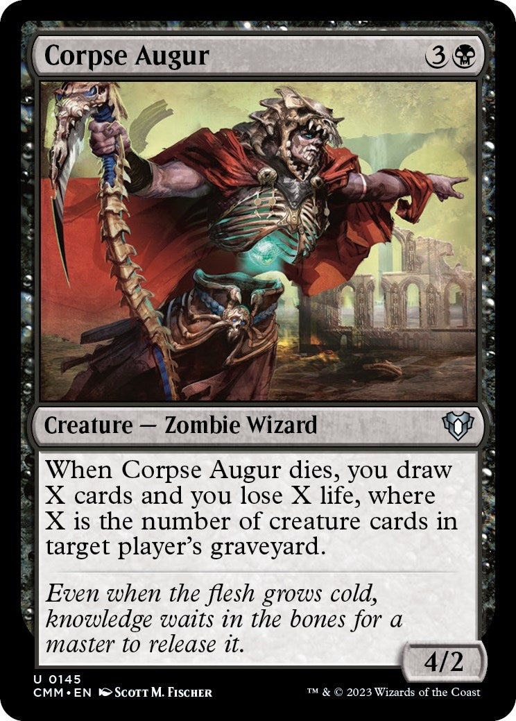 Image for Corpse Augur (145) [Commander Masters] - Magic: The Gathering