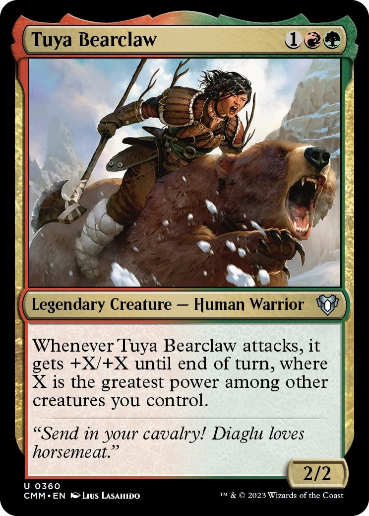 Image for Tuya Bearclaw (360) [Commander Masters] - Magic: The Gathering