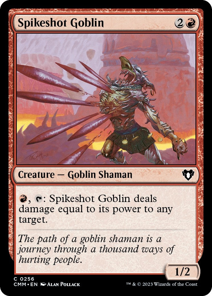 Image for Spikeshot Goblin (256) [Commander Masters] - Magic: The Gathering