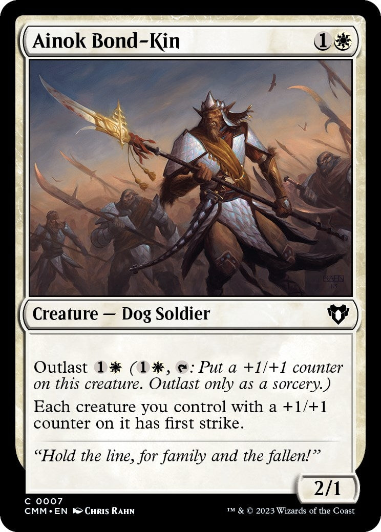 Image for Ainok Bond-Kin (7) [Commander Masters] - Magic: The Gathering