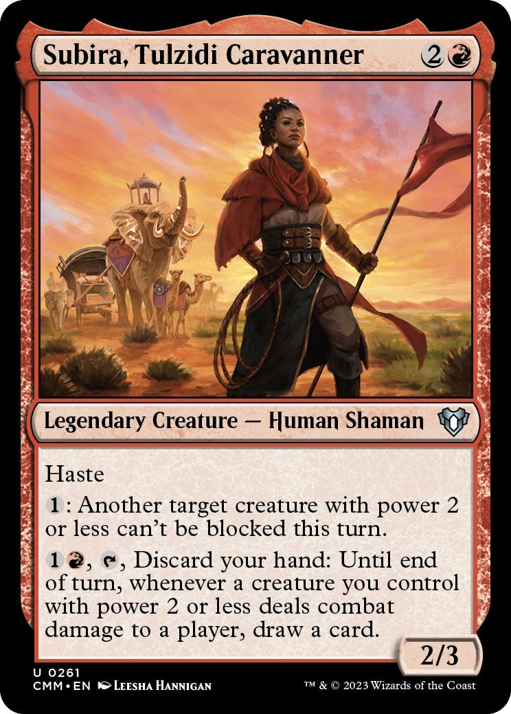 Image for Subira, Tulzidi Caravanner (261) [Commander Masters] - Magic: The Gathering
