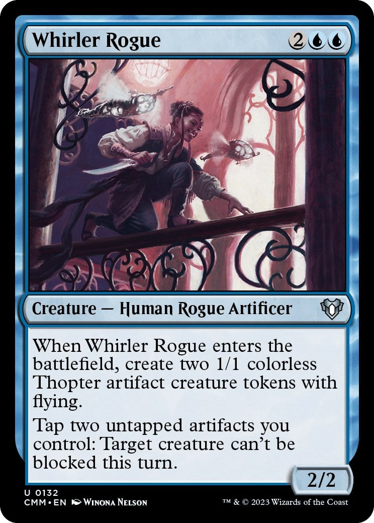 Image for Whirler Rogue (132) [Commander Masters] - Magic: The Gathering