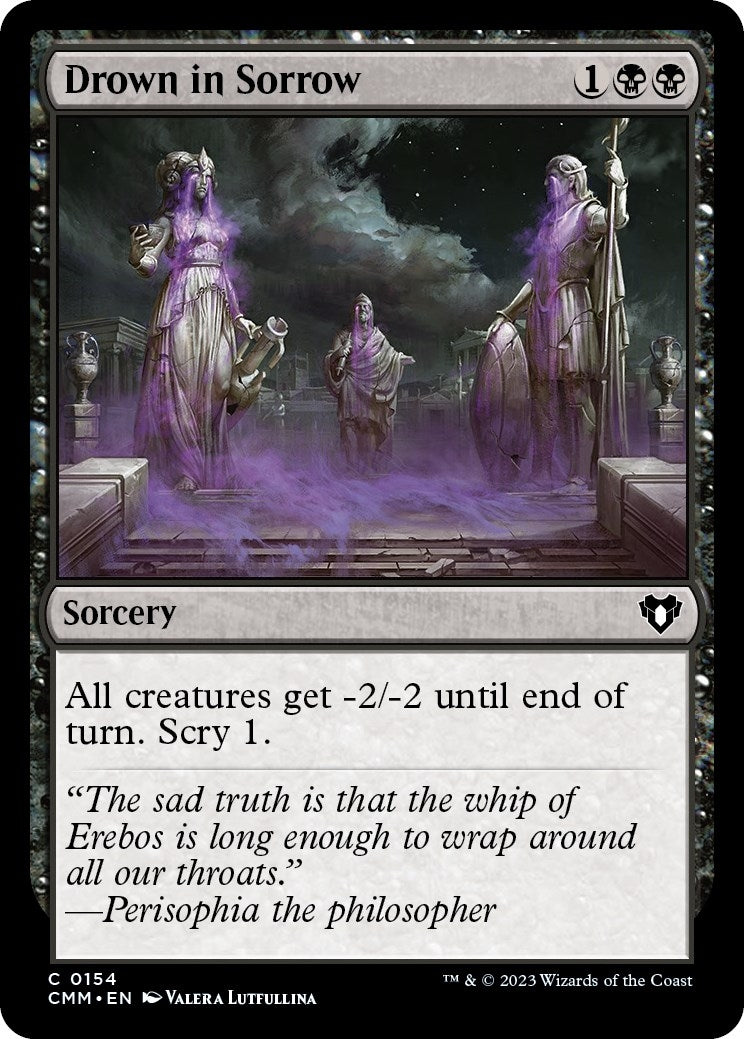 Image for Drown in Sorrow (154) [Commander Masters] - Magic: The Gathering