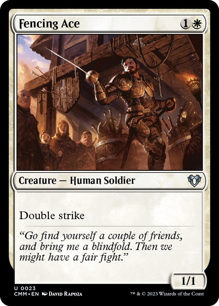 Image for Fencing Ace (23) [Commander Masters] - Magic: The Gathering