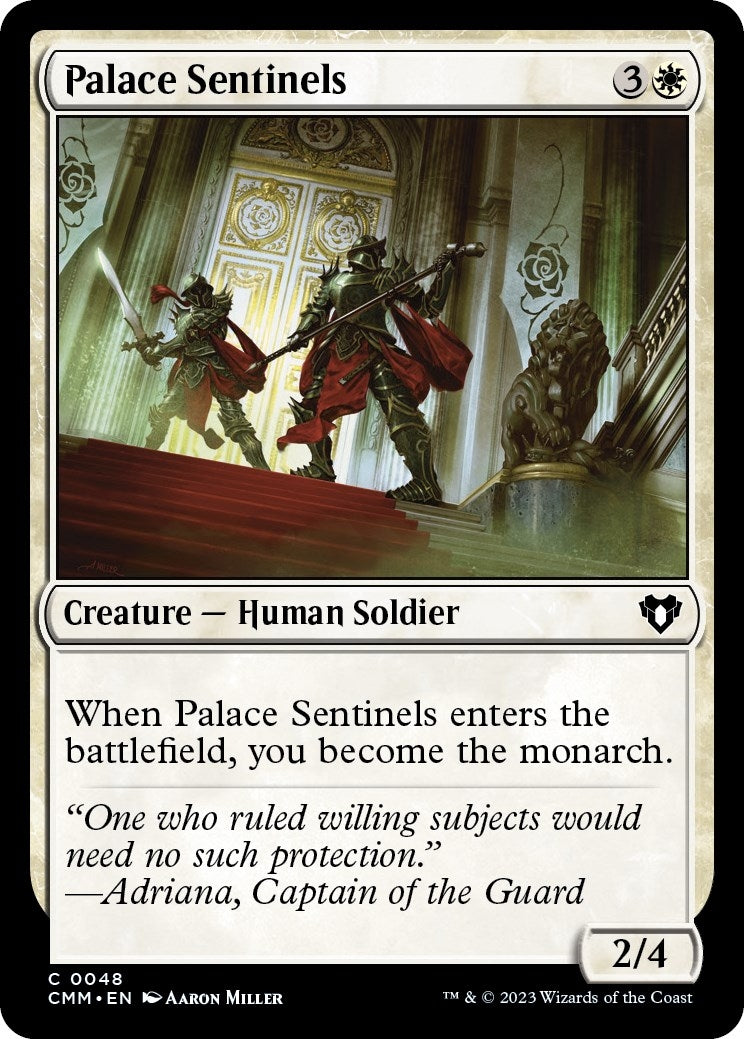 Image for Palace Sentinels (48) [Commander Masters] - Magic: The Gathering