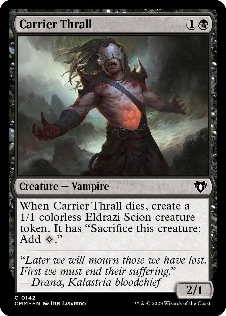 Image for Carrier Thrall (142) [Commander Masters] - Magic: The Gathering