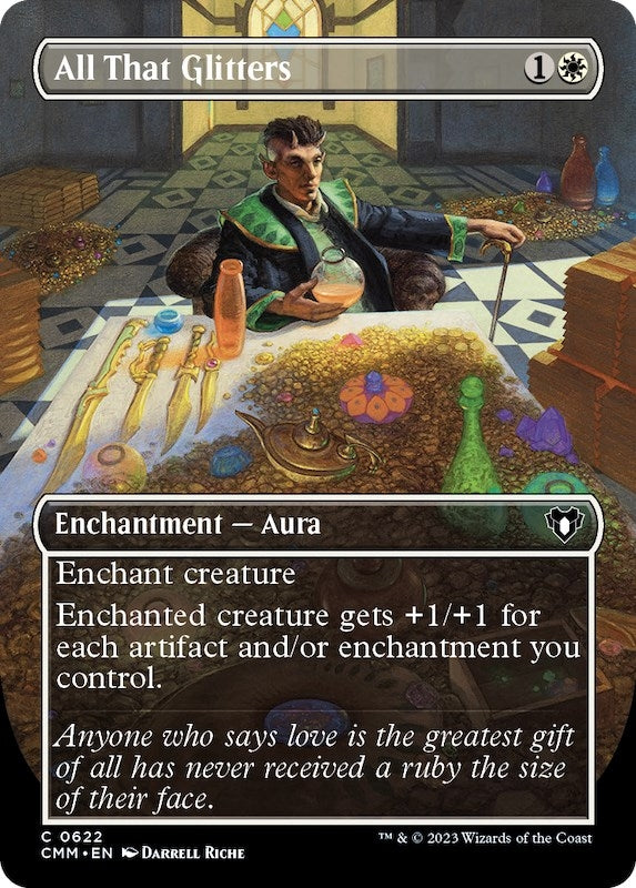 Image for All That Glitters (Borderless) (622) [Commander Masters] - Magic: The Gathering