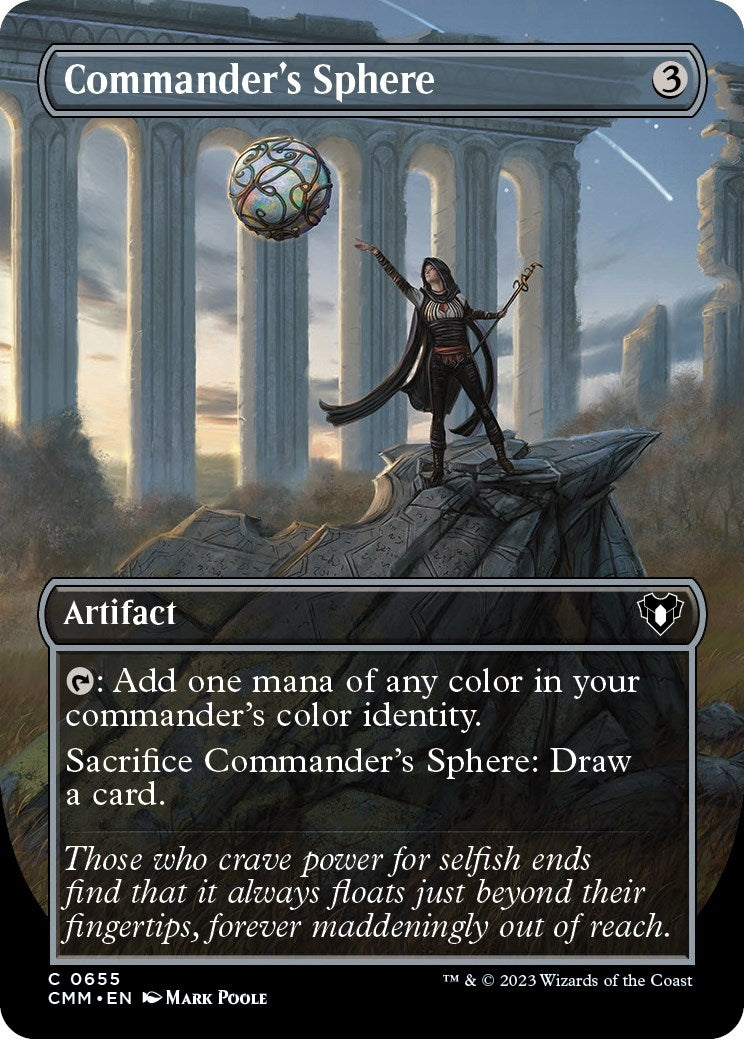 Commander's Sphere (Borderless) (655) [Commander Masters]