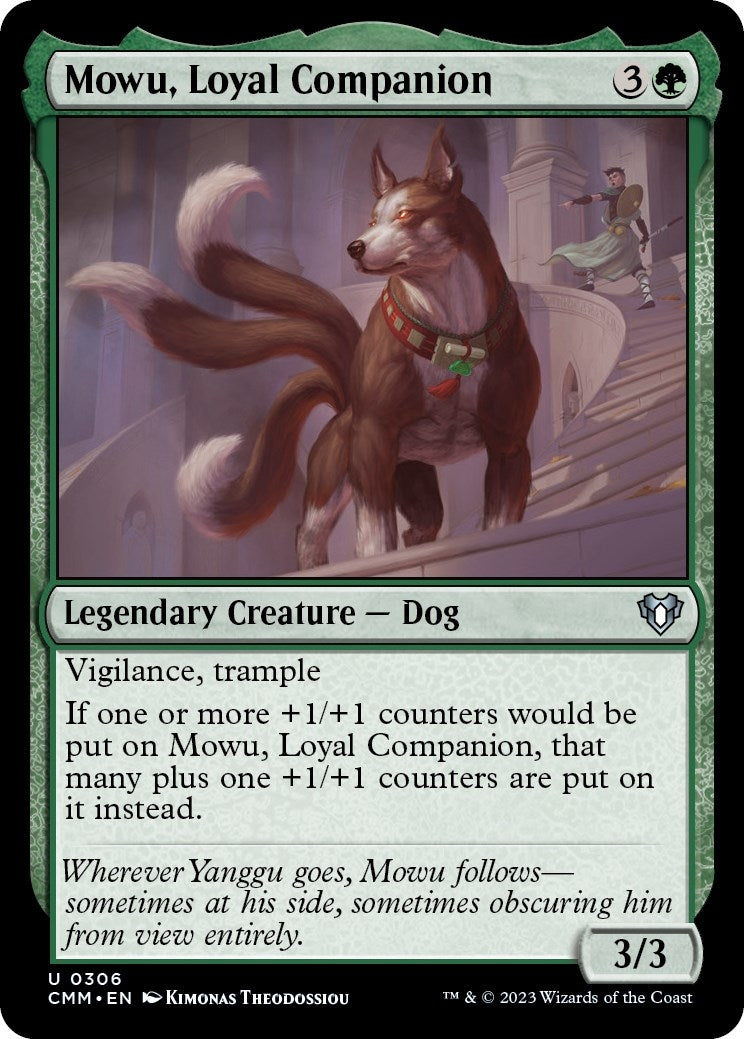 Image for Mowu, Loyal Companion (306) [Commander Masters] - Magic: The Gathering
