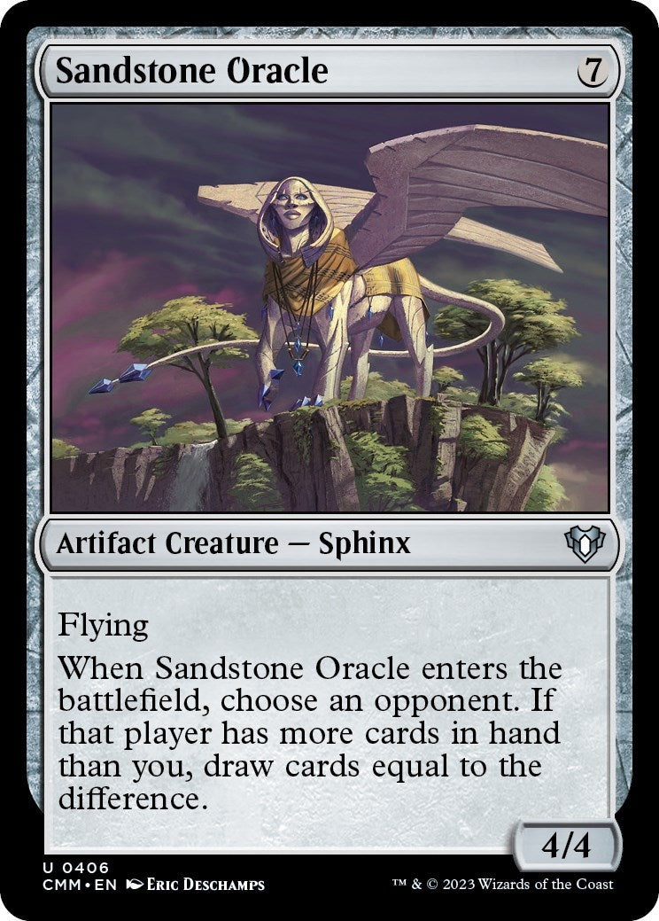 Image for Sandstone Oracle (406) [Commander Masters] - Magic: The Gathering