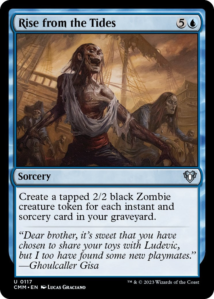 Image for Rise from the Tides (117) [Commander Masters] - Magic: The Gathering