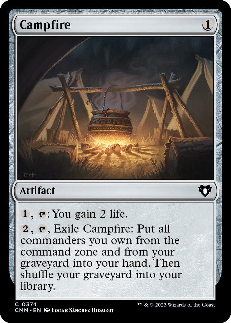 Image for Campfire (374) [Commander Masters] - Magic: The Gathering