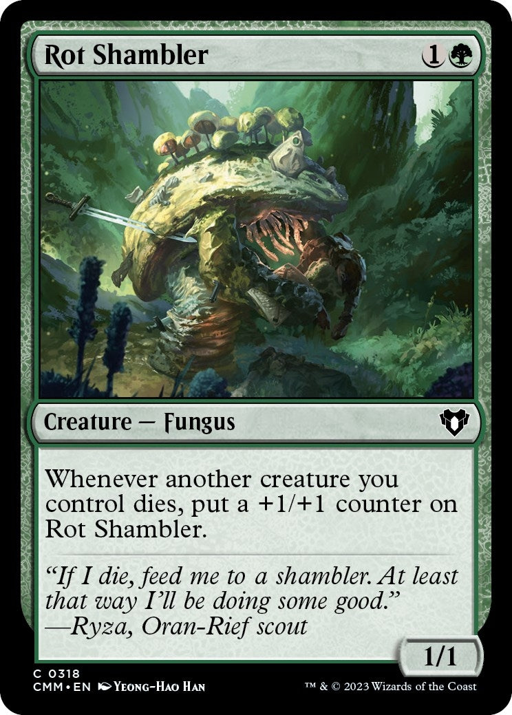 Image for Rot Shambler (318) [Commander Masters] - Magic: The Gathering