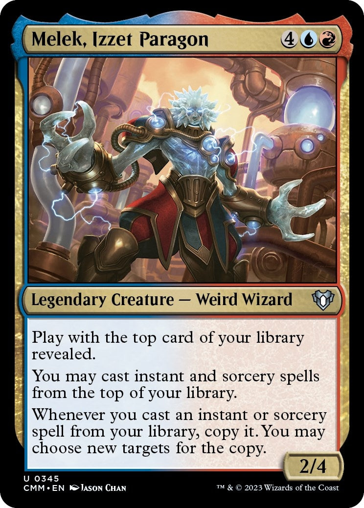 Image for Melek, Izzet Paragon (345) [Commander Masters] - Magic: The Gathering