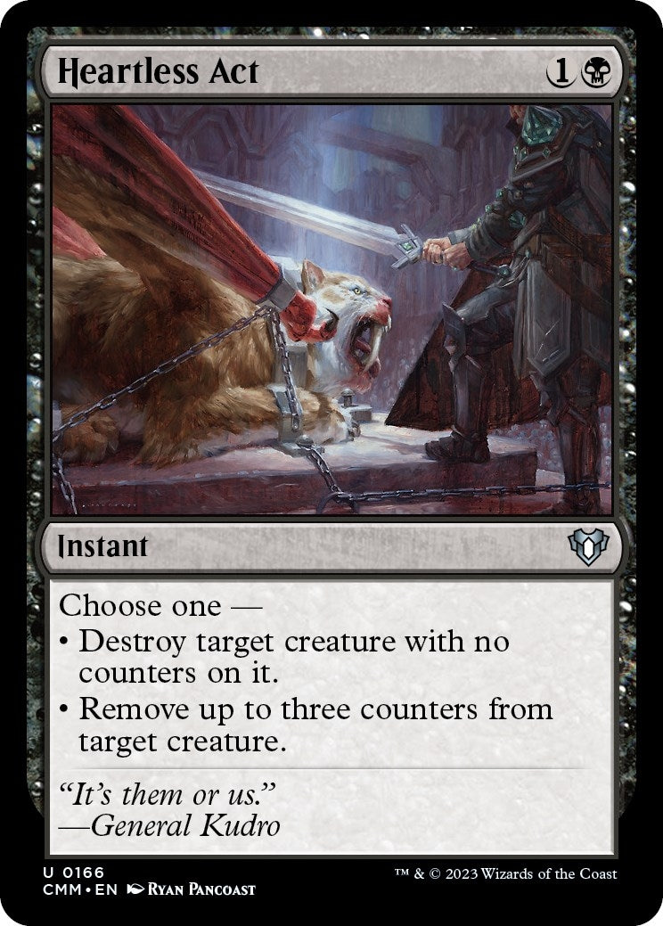 Image for Heartless Act (166) [Commander Masters] - Magic: The Gathering