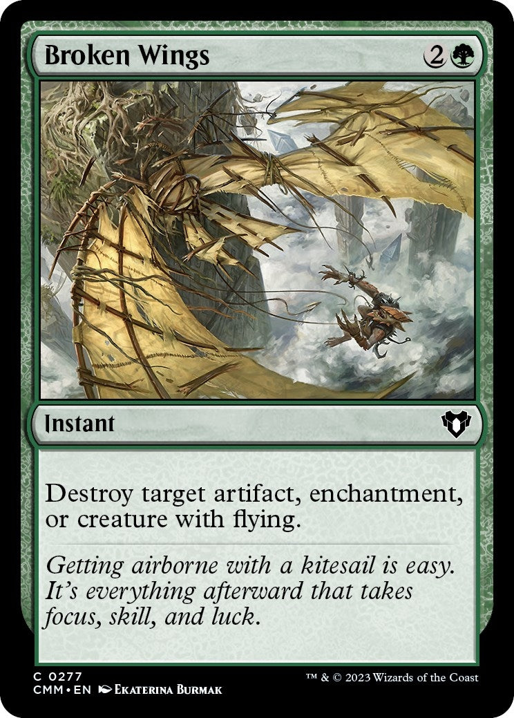 Image for Broken Wings (277) [Commander Masters] - Magic: The Gathering