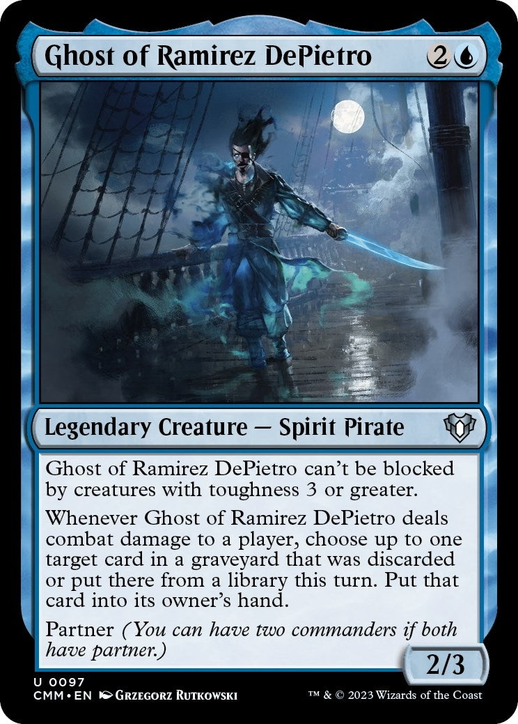 Image for Ghost of Ramirez DePietro (97) [Commander Masters] - Magic: The Gathering