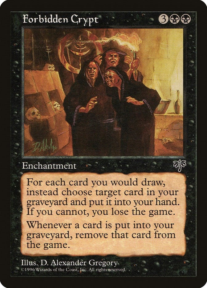 Image for Forbidden Crypt [Mirage] - Magic: The Gathering