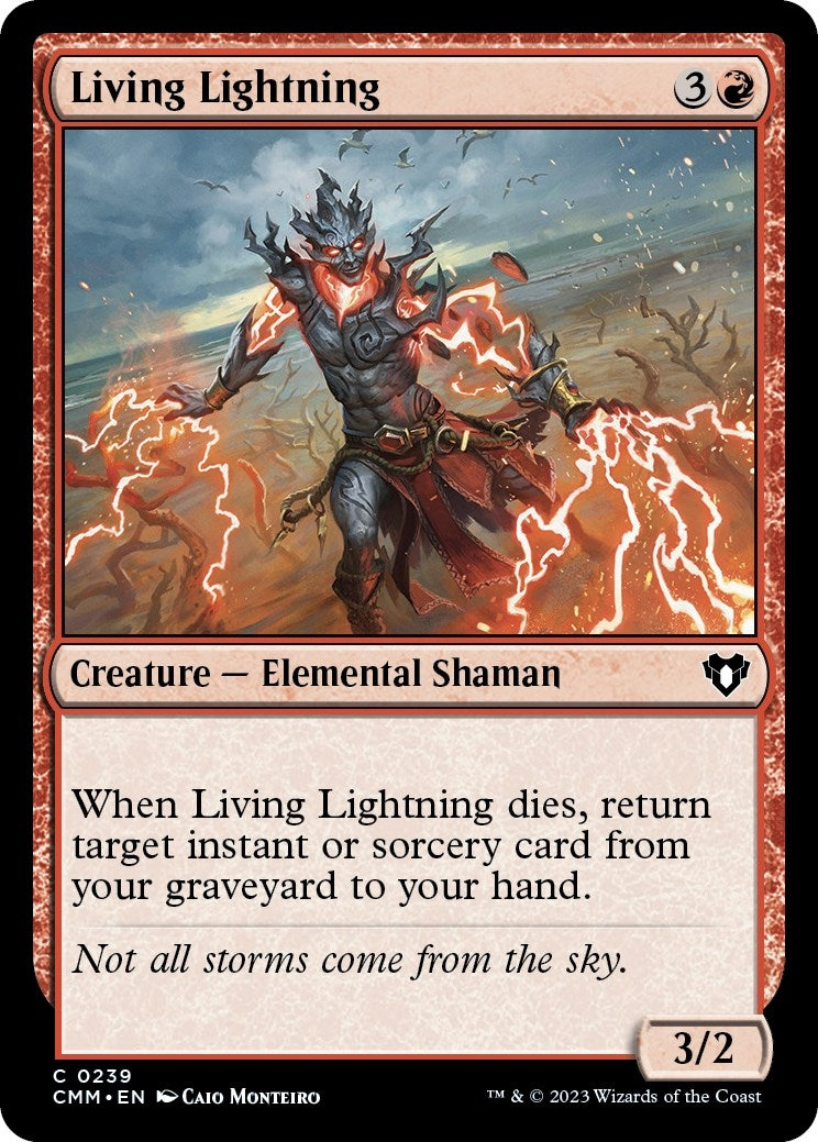 Image for Living Lightning (239) [Commander Masters] - Magic: The Gathering