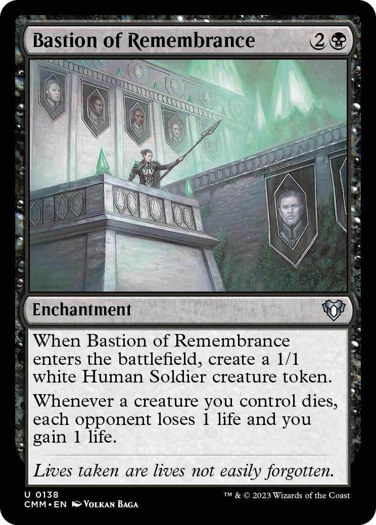 Image for Bastion of Remembrance (138) [Commander Masters] - Magic: The Gathering