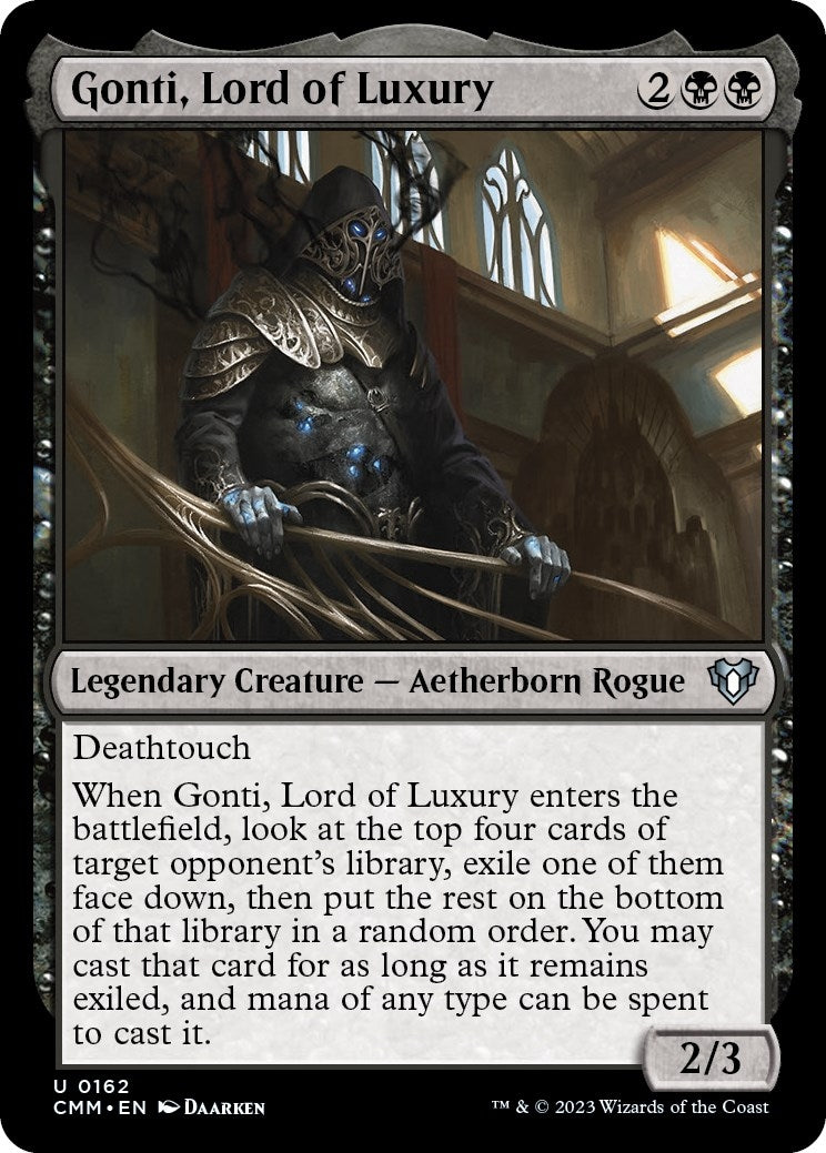 Image for Gonti, Lord of Luxury (162) [Commander Masters] - Magic: The Gathering