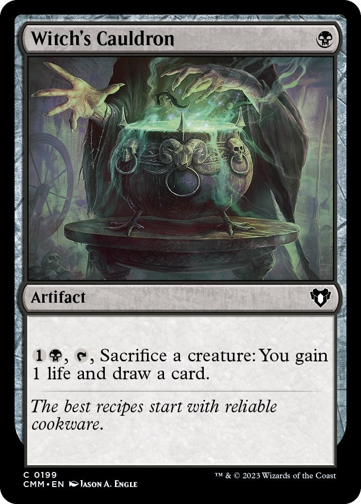 Image for Witch's Cauldron (199) [Commander Masters] - Magic: The Gathering