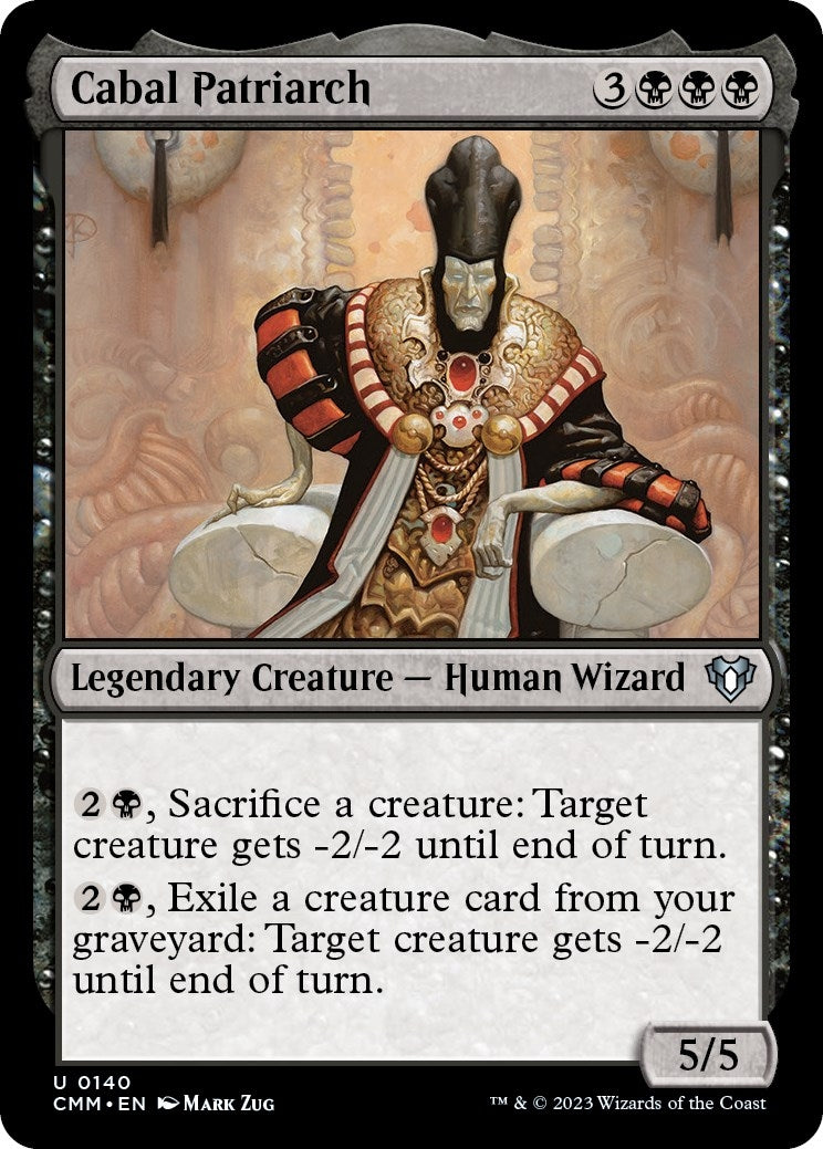 Image for Cabal Patriarch (140) [Commander Masters] - Magic: The Gathering