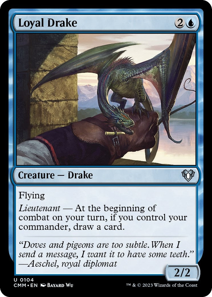 Image for Loyal Drake (104) [Commander Masters] - Magic: The Gathering