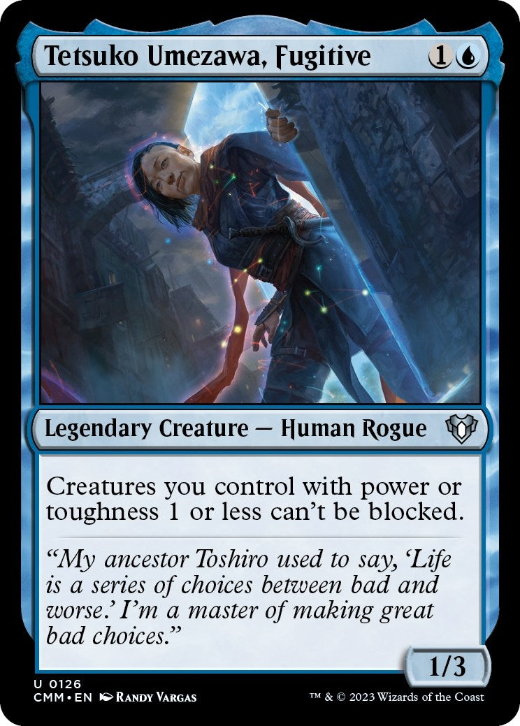 Image for Tetsuko Umezawa, Fugitive (126) [Commander Masters] - Magic: The Gathering
