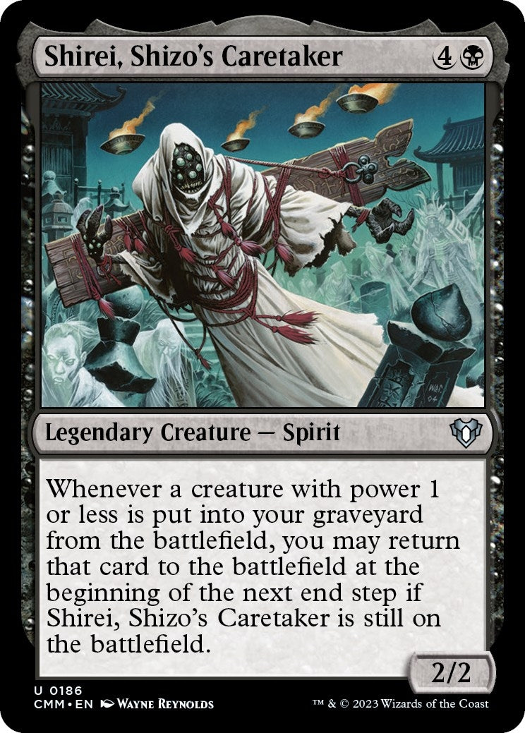 Image for Shirei, Shizo's Caretaker (186) [Commander Masters] - Magic: The Gathering