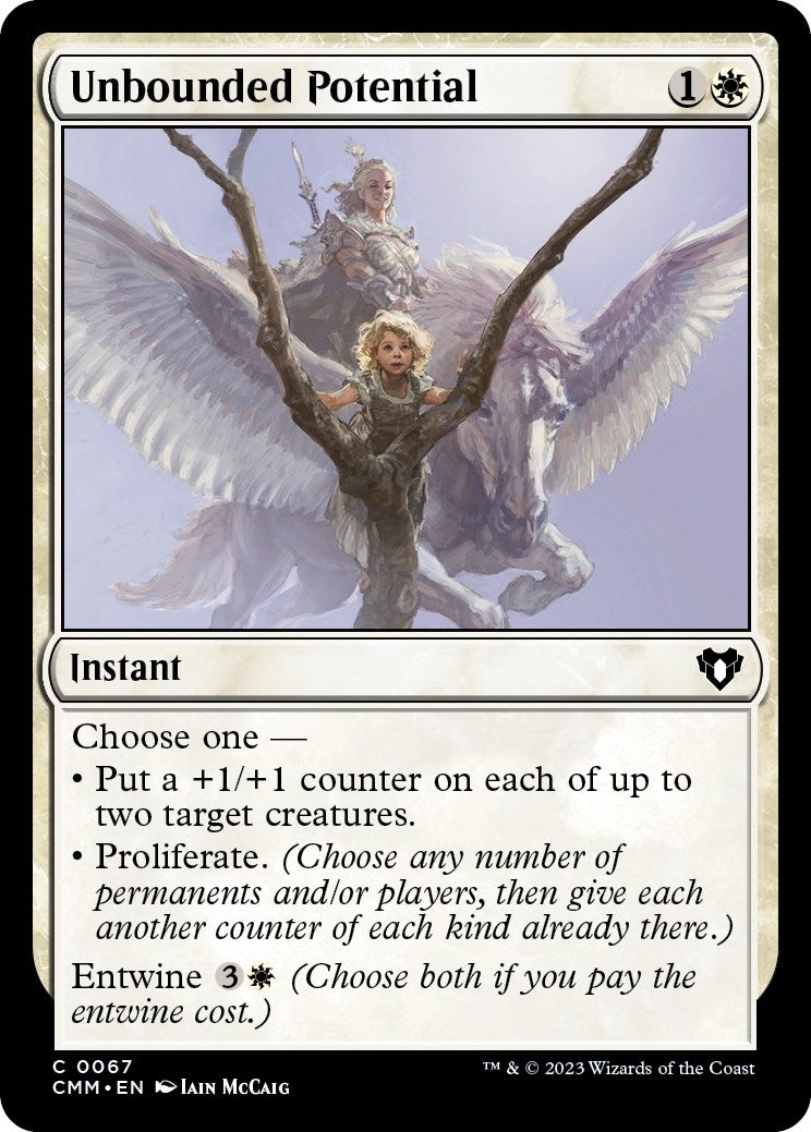 Image for Unbounded Potential (67) [Commander Masters] - Magic: The Gathering
