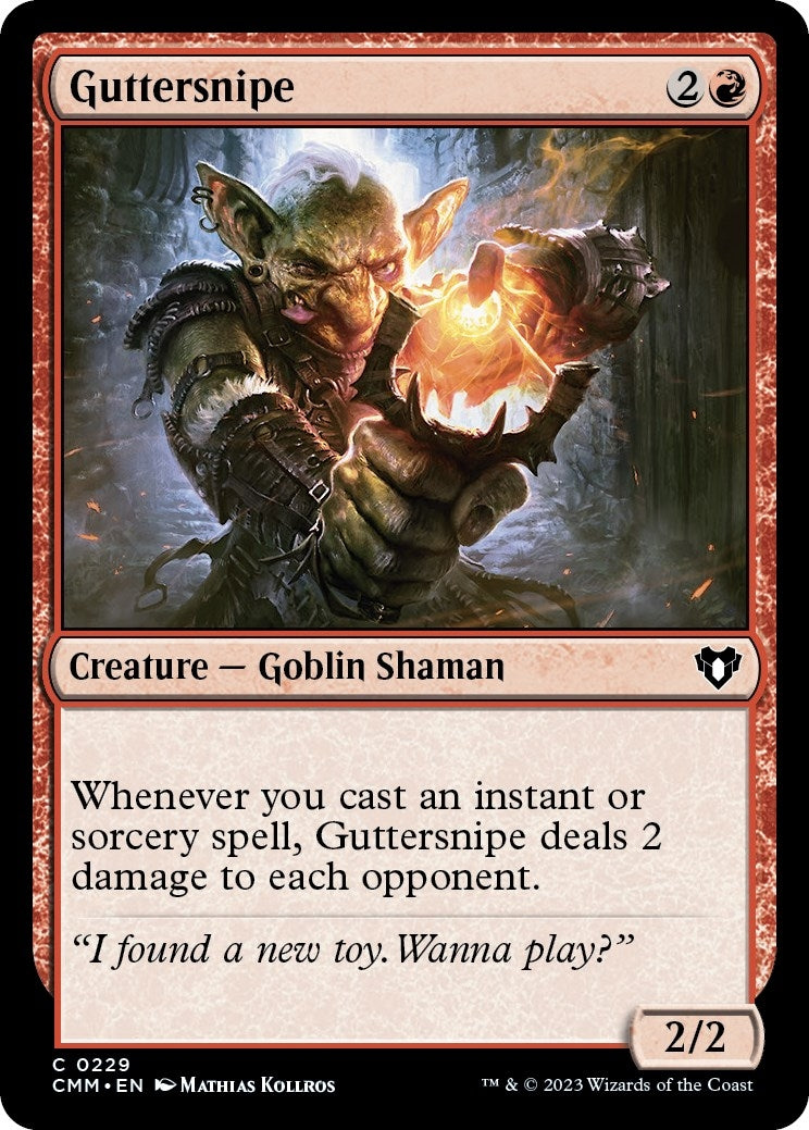 Image for Guttersnipe (229) [Commander Masters] - Magic: The Gathering