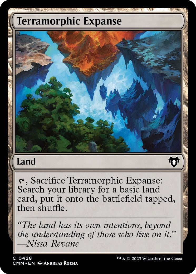 Image for Terramorphic Expanse (428) [Commander Masters] - Magic: The Gathering